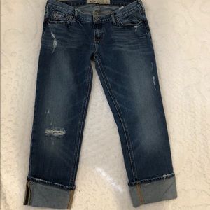 Hollister Distressed Cari Jeans Size 3